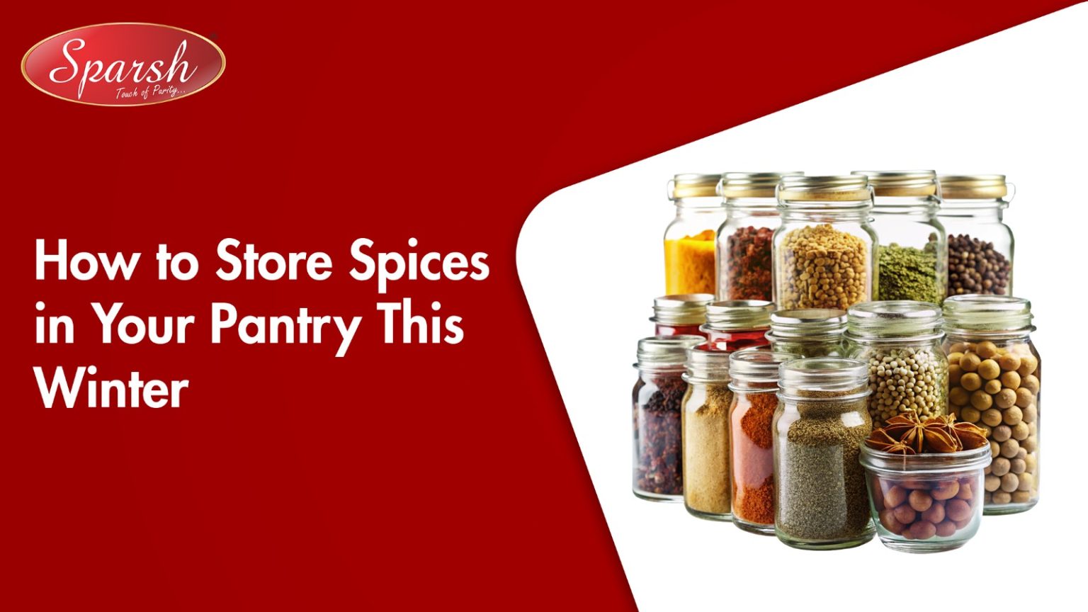 How to Store Spices in Your Pantry This Winter