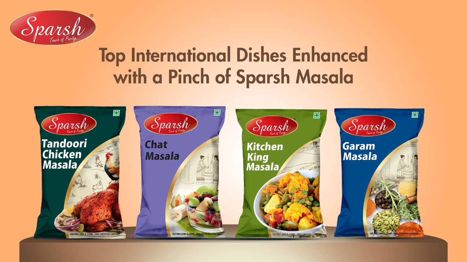 Top International Dishes Enhanced with a Pinch of Sparsh Masala