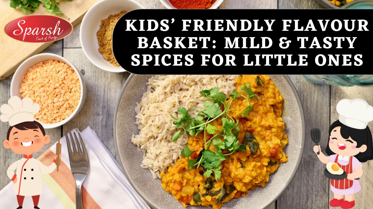 Kids’ Friendly Flavour Basket Mild & Tasty Spices for Little Ones