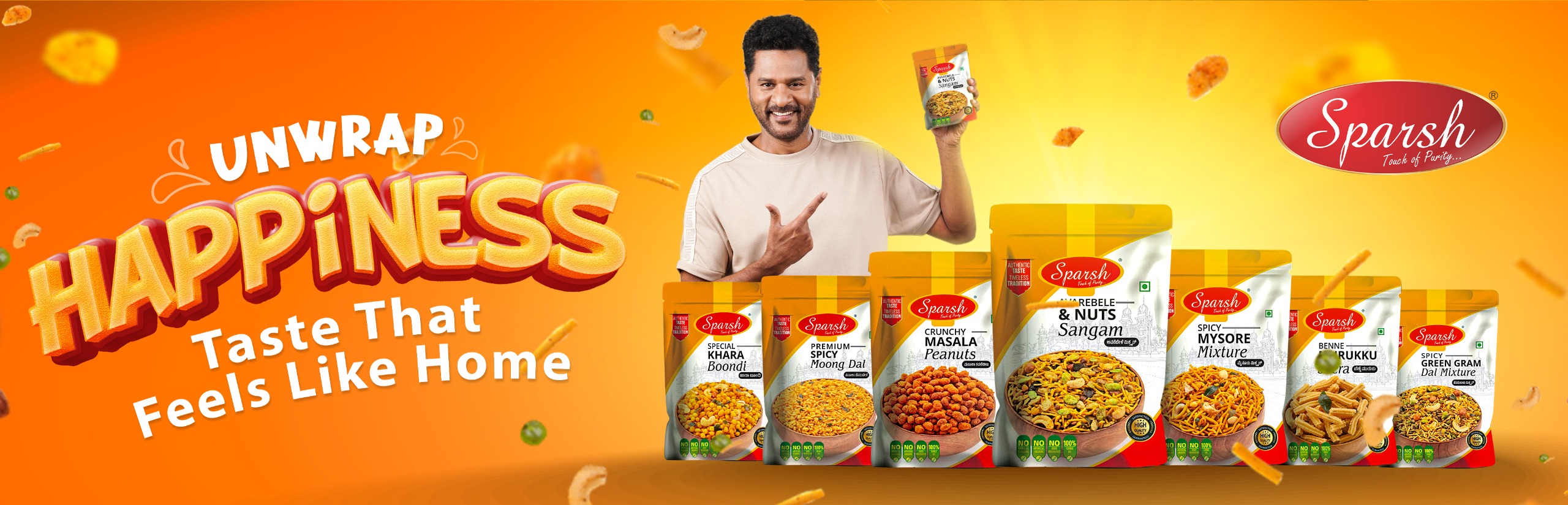 Sparsh snacks - prabhu deva