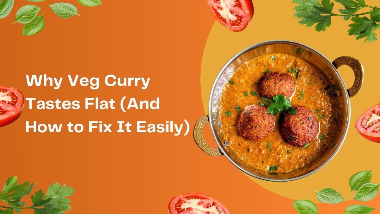 Why Veg Curry Tastes Flat (And How to Fix It Easily)