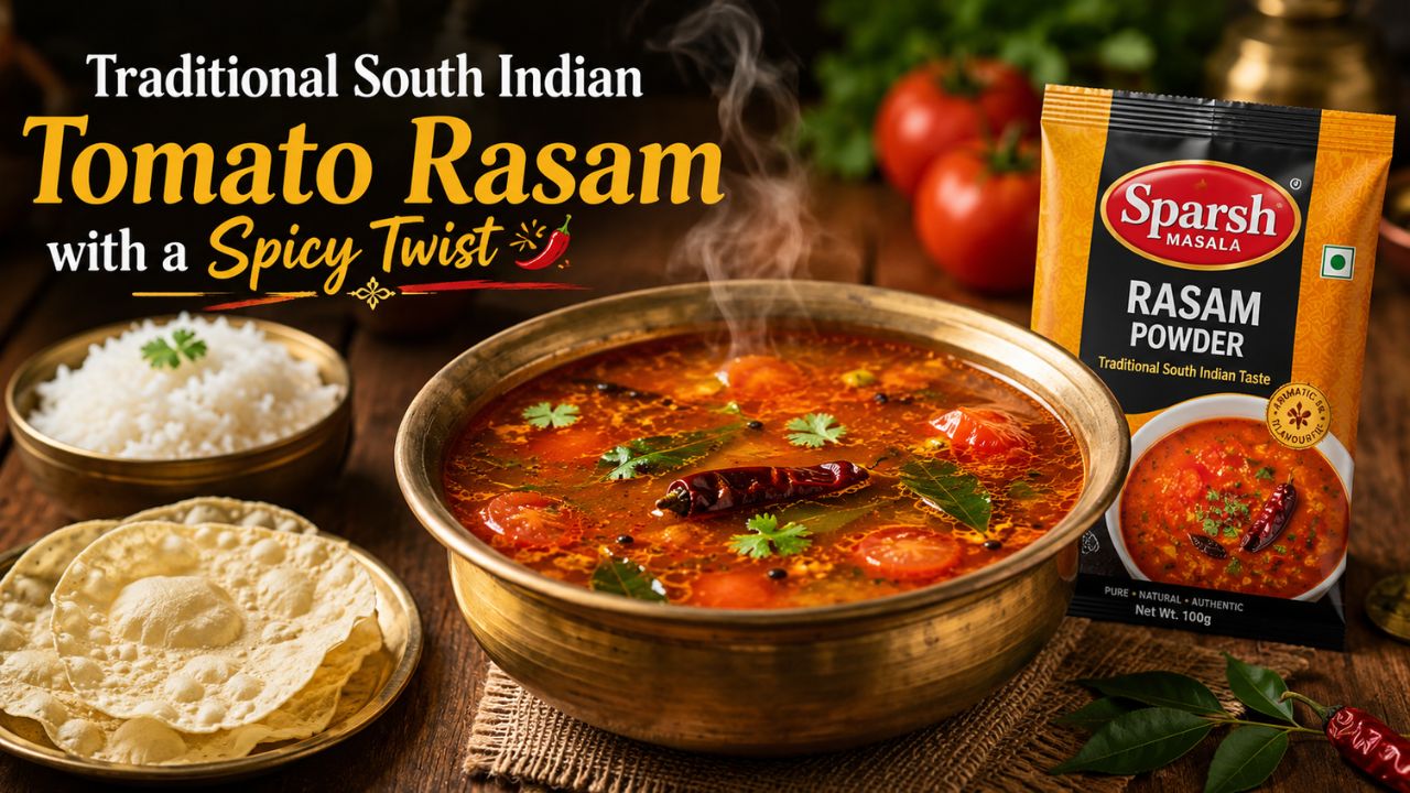 Traditional South Indian Tomato Rasam Recipe Easy Steps