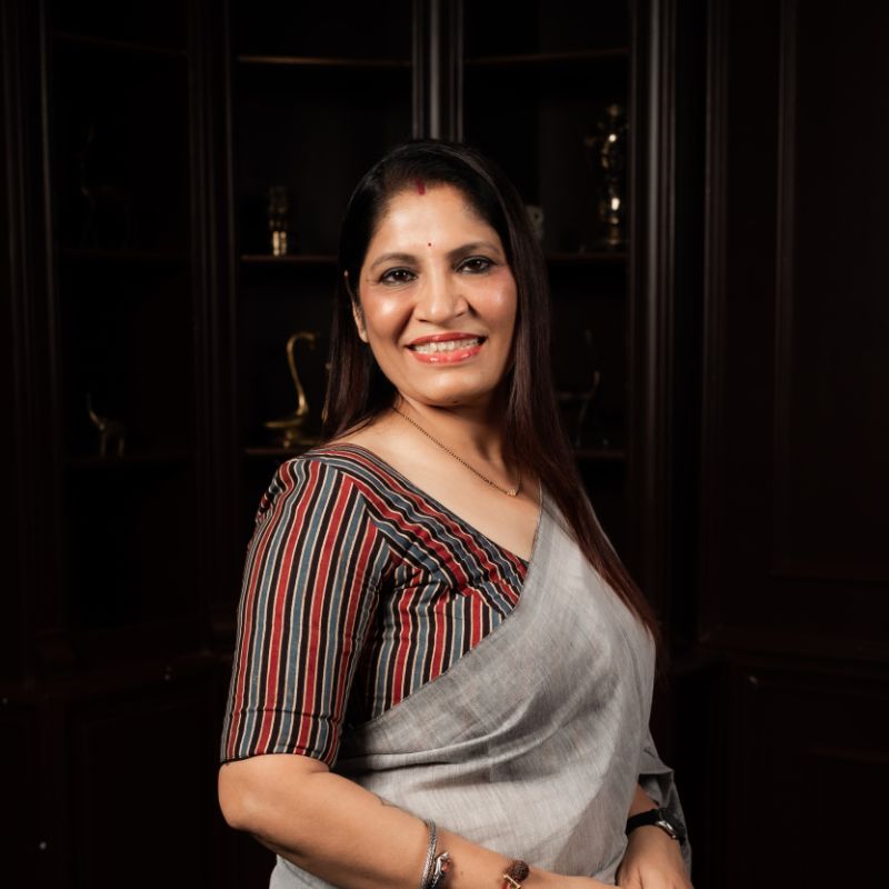 Sneha Shivakumar, Founder of Sparsh Masala, instrumental in building the brand's legacy of authentic Indian spices.