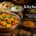 Best Masala for Mixed Vegetable Curry | Complete Recipe 3 Best masala for mixed vegetable curry complete recipe with vegetables in gravy bowl