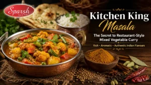 Sparsh Masala - Best Masala Company in Karnataka 11 Best masala for mixed vegetable curry complete recipe with vegetables in gravy bowl