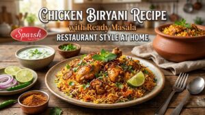 Sparsh Masala - Best Masala Company in Karnataka 11 Chicken Biryani Recipe with Ready Masala – Restaurant Style at Home