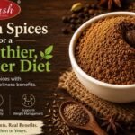 Sparsh Spices for a Healthier, Lighter Diet 3 Sparsh spices for a healthier lighter diet including Jeera and Black Pepper Powder