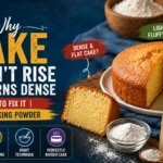 Why Cake Doesn't Rise and Turns Dense |How to Fix It With Baking Powder 3 why cake doesnot rise and turns dense