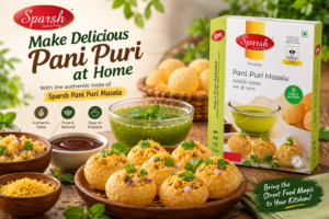 Sparsh Masala - Best Masala Company in Karnataka 11 Homemade pani puri with Sparsh Pani Puri Masala