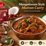 Mangalorean style mutton curry with aromatic spices