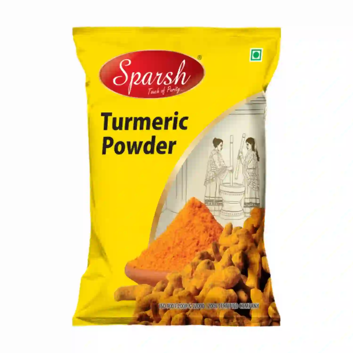 Turmeric powder 3 Sparsh Turmeric Powder (Haldi) pack – image 2